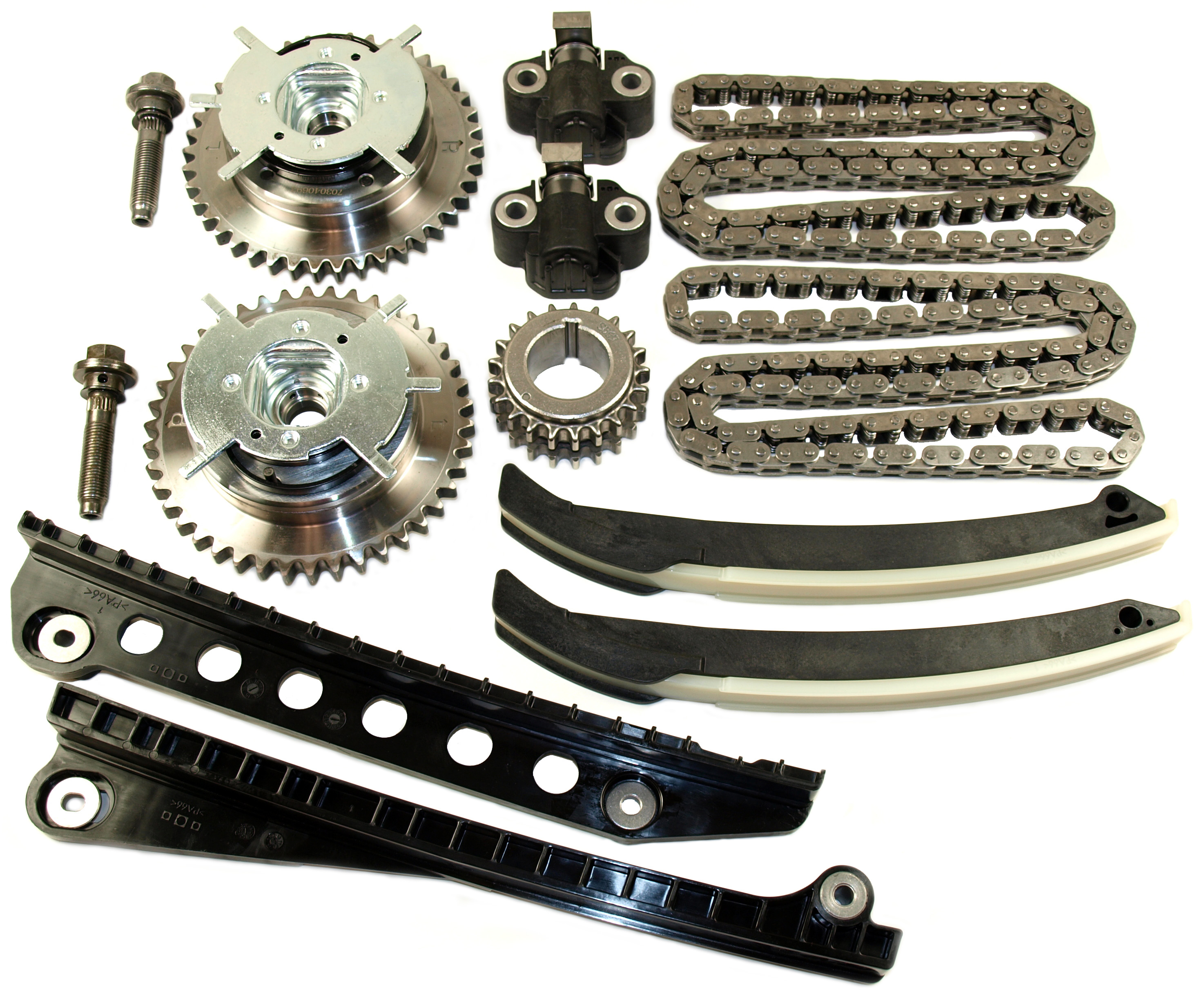 Variable valve timing chain kits for high mileage vehicles