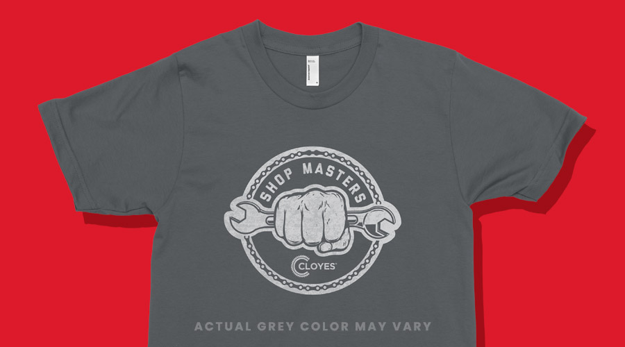 Charcoal Shop Masters shirt